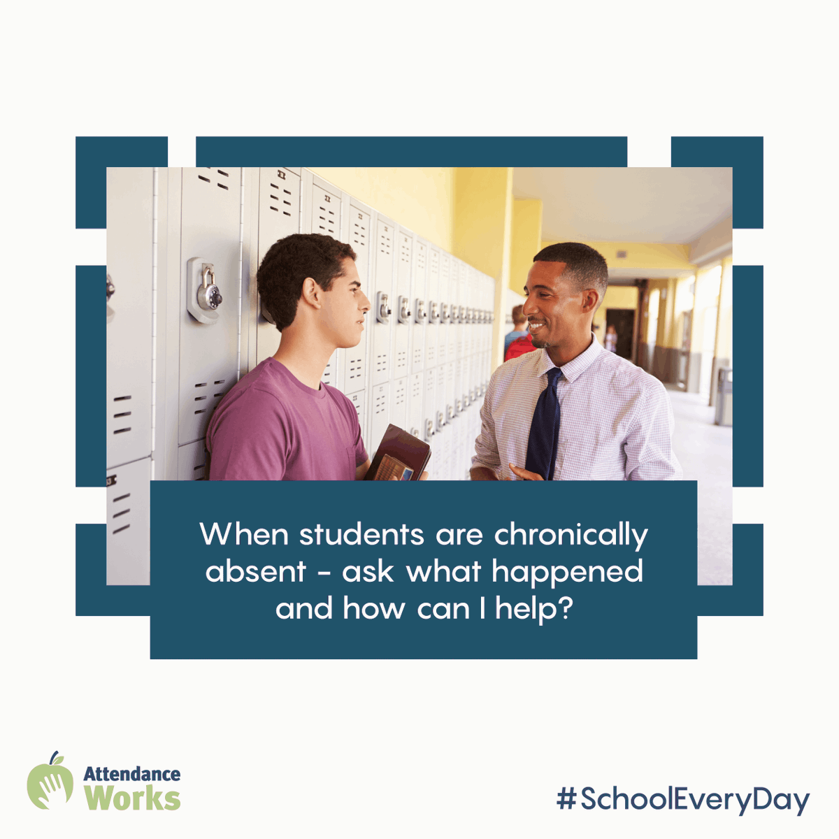 VDOE_News's tweet photo. In Virginia, missing 10% of the school year is considered chronic absenteeism, which includes excused and unexcused absences. Data suggests that schools should monitor attendance from the beginning of the school year and intervene swiftly to get students back on track. https://t.co/7H8fo3pCJU