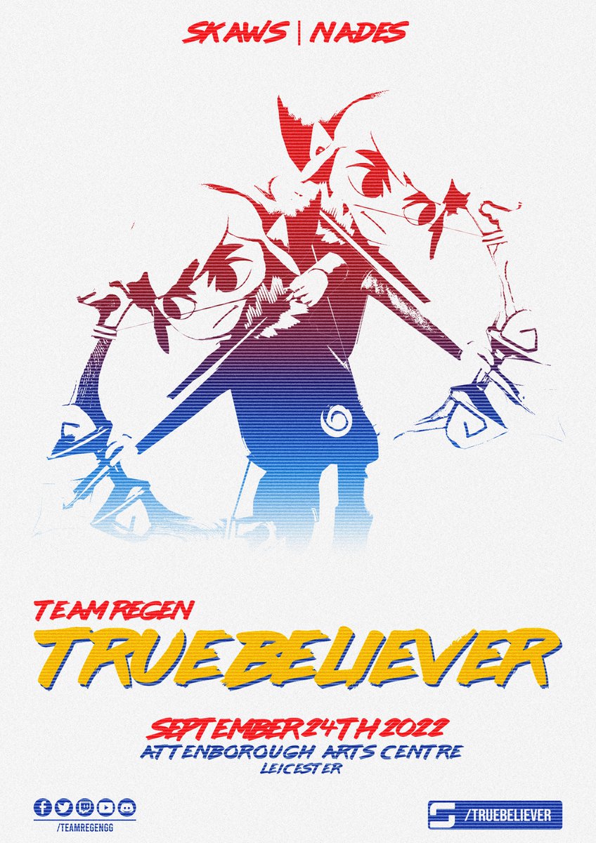 ⚡10 DAYS AWAY⚡

A Hyrulian clash at True Believer #4!

Skaws (<a href="/Skawse/">Skaws👀👀</a>) &amp; Nades will be in attendance, which one will prove to be the true Hero of Wind?

Find out at the return of Midlands premier event series this Sat 24th Sept in Leicester!

SIGNUP NOW
start.gg/TrueBeliever