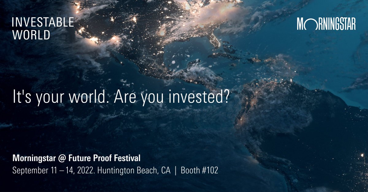 MorningstarInc's tweet photo. That's a wrap on the first @futureproofac! Thank you so much for coming to explore the #InvestableWorld. We hope you'll join us as we make the future of sustainable investing accessible, because definitions of success are as diverse as the investors we empower. #FutureProofAC https://t.co/ajdAdJNVXR