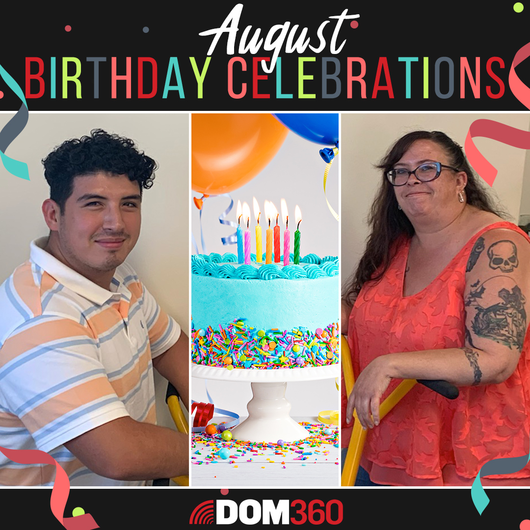 DOM360Tweets's tweet image. Our Boca Office has two birthdays this month! Happy birthday to our #SEMAnalyst Carlos Aspiazu and our #SrGraphicDesigner Natasha Bonham! #SeptemberBirthday tinyurl.com/y78z479y