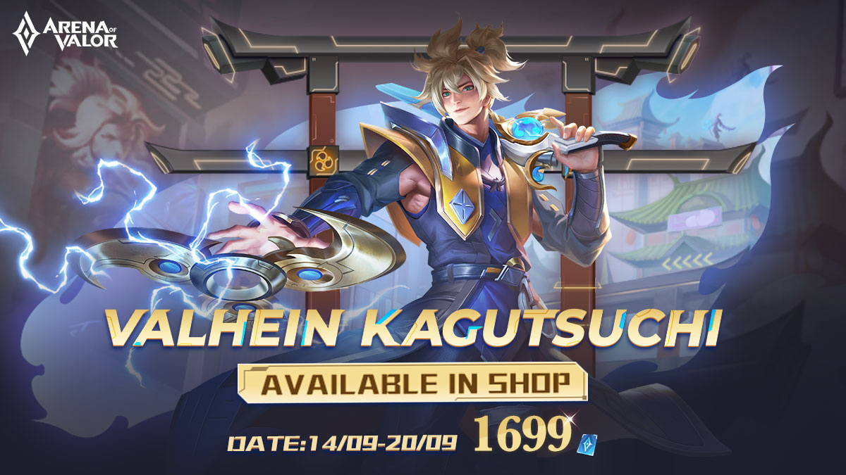 Valhein-Kagutsuchi Evo Skin is now available!

Evo Fragments and Advanced Evo Fragments can also be purchased in the shop!

Bundles such as the Kagutsuchi Fragment Lucky Box or Kagutsuchi Fragment Pack are discounted!

#Valhein #ArenaofValor #AoV #newskin