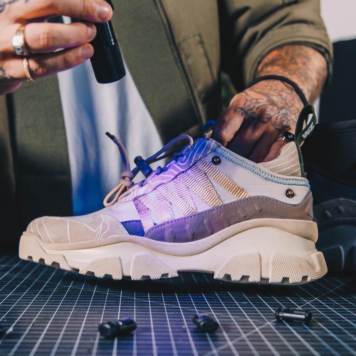 We've teamed up w/ @callofduty to create the ultimate utility sneakers inspired by the location &amp; materials feat in Call of Duty: Modern Warfare II and Call of Duty: Warzone 2.0. You can't buy these but you can win them at #CODNext on 9/15. Stay tuned and follow @callofduty