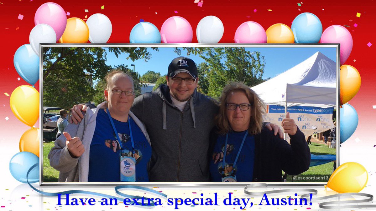 pscoordsen13's tweet image. @AustinBasis Happy, Happy Birthday Austin from your walking buddies! 
Have a lovely day with friends and family! 💙

#HappyBirthdayAustinBasis #BatB #TypeOneToTypeNONE

@hcs8780 @JDRF