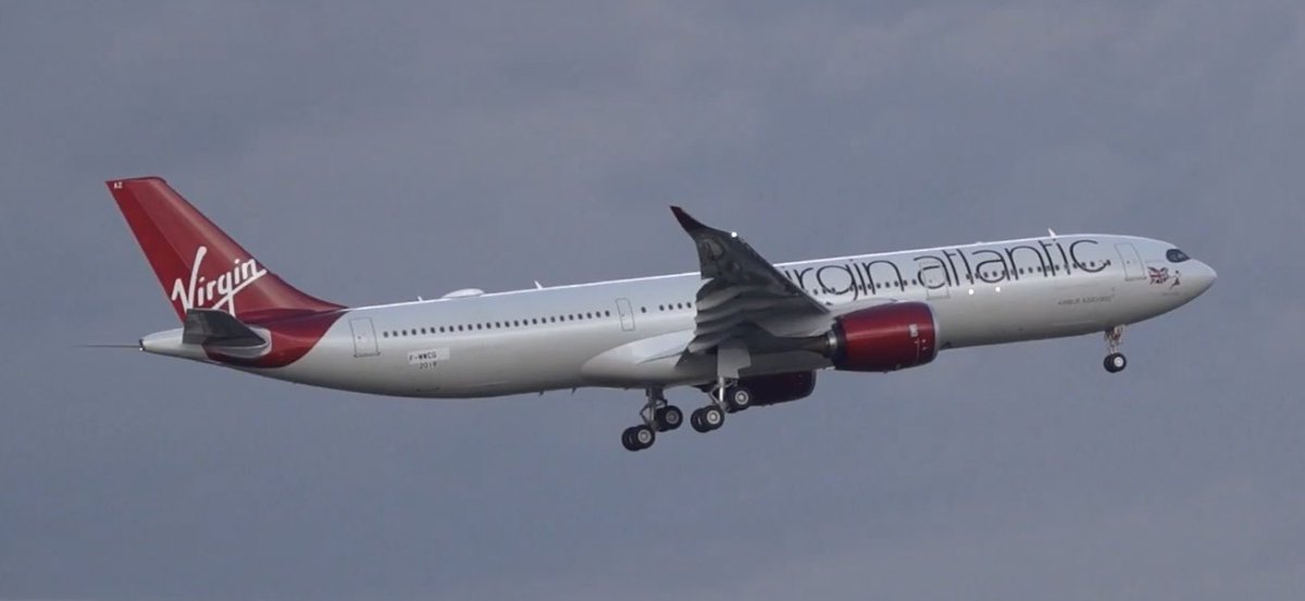 ElioLecellier's tweet photo. First @VirginAtlantic @Airbus A330-900 NEO
G-VJAZ
MSN2018
F-WWCG
AIB02CG
#testflight #planespotting #lfbo #a330 #a330neo #virginatlantic #virgin #neo #toulouse #checkflight #avgeeks #aviation #planes https://t.co/onkTvAeROO