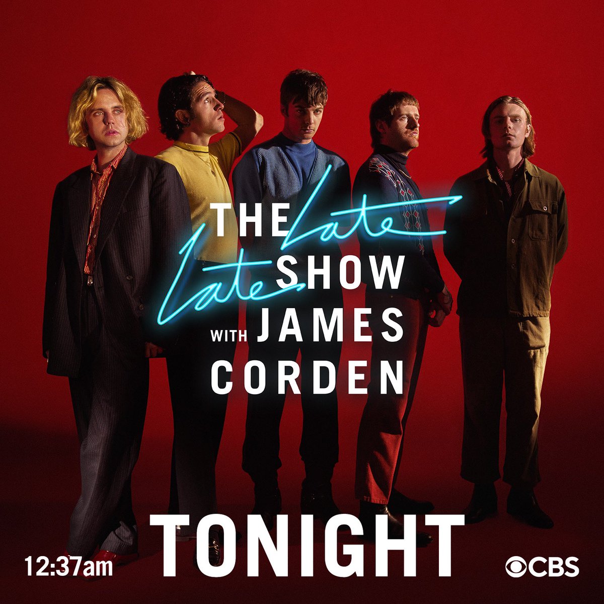 We’re on @latelateshow tonight.