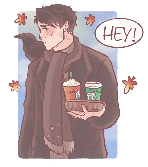 🍁 Morpheus 🍁 
.
.
A fall themed Morpheus/dream for @Ryal_is_reading 💕💕
.
.
#Morpheus #dream #sandman 
