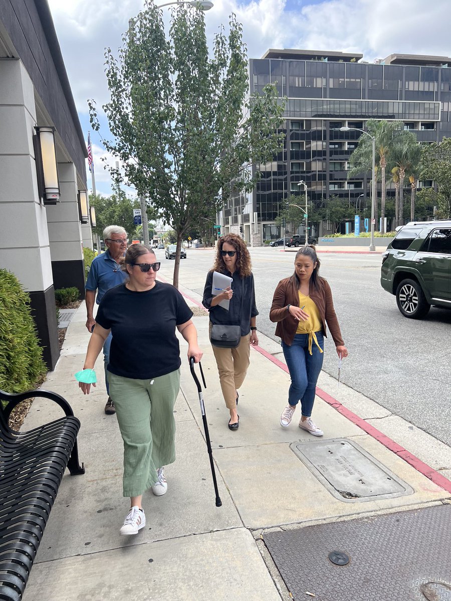 aimeeduenas's tweet photo. We are on a walk audit to experience how we can improve our surroundings to ensure livable and safe communities for all. @BobPrath @jcberdugo1 @MMurray1118 @AARPCA #agefriendlyca https://t.co/NJwXXOVKWK