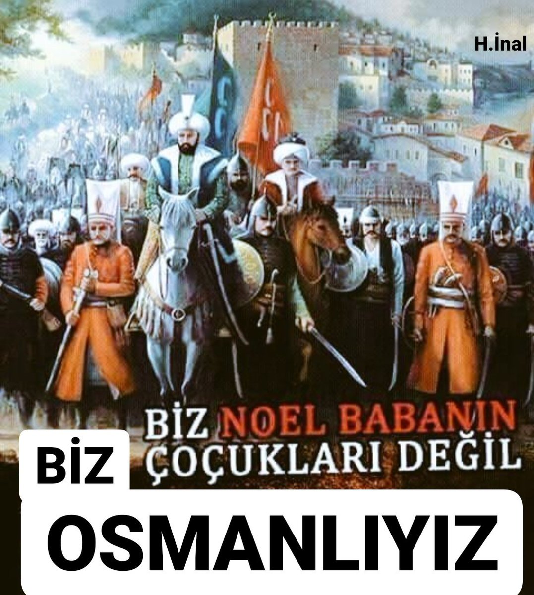 #OsmanlıDevleti
güçlü olanın degil,
Haklı olanın yanında olan
Adalet anlayışıyla her zaman
Mazlumların yanında olmuş,
Tarihi boyunca
Emperyalizmle
Mücadele etmiştir.
Tarihimizden
İbret ve ilham
Alarak Reis'le
#YenidenOsmanlı
Demenin
Şimdi tam zamanı.
Çünkü
'BİZ OSMANLIYIZ'