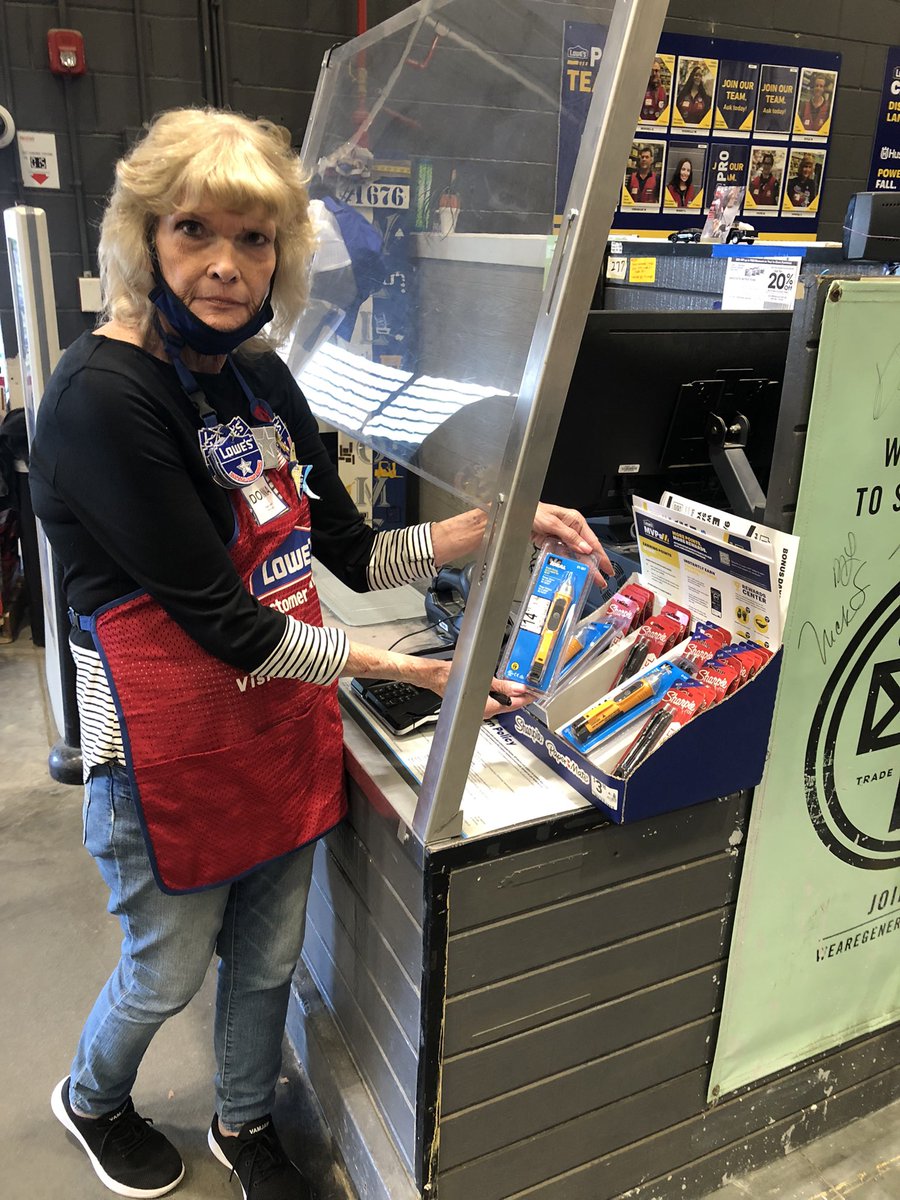 Donna sold 2 ideal single range today. Up to the challenge!!@MitchEmslie <a href="/TimAtLowes/">Tim Ansbach</a>