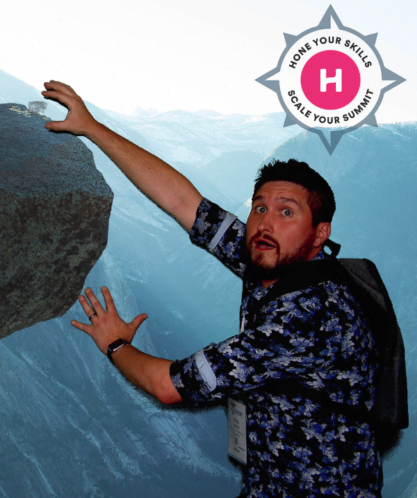 HoneHQ's tweet photo. It's Day 2 of #HRTechConf and we are geared up for greatness (...and some would say saving lives with our green screen!) Stop by Booth #5909 and let @HoneHQ help you equip your team for their next career adventure as fearless leaders on solid footing. #livelearningatscale #hrtech https://t.co/9TF5KoHYQG