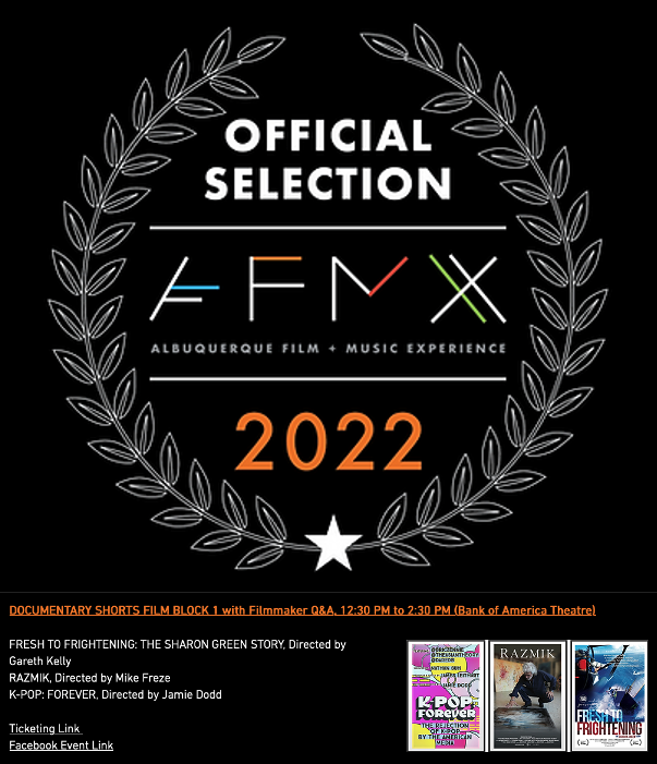 GarethCKelly's tweet photo. Ill be in Albuquerque tomorrow for a screening of Fresh to Frightening - The Sharon Green Story as part of this years 10th anniversary @AFMXnm
#freshtofrightening #indiefilm #documentary #photography #yachtracing #director #ABQFILMX #AFMXnm https://t.co/VrJfdIZZOC