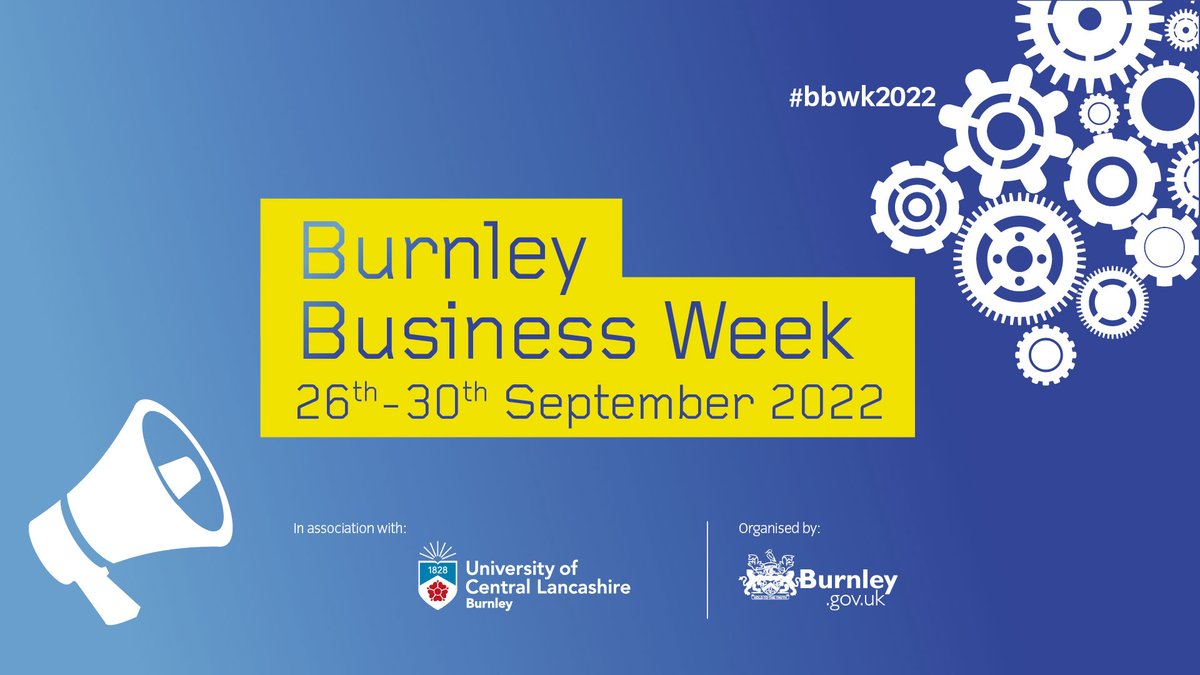 LancashireBiz's tweet photo. Have you registered to attend any of the free sessions during #bbwk2022 ?  Don't miss out!
📅 26-30 Sept 2022 
@UCLanBurnley @burnleycouk 
Click on the link to book onto our own events along with a whole host of other exciting sessions! #Northwesthour
 https://t.co/NBPxvP1Nea https://t.co/N4G9cf89Pv