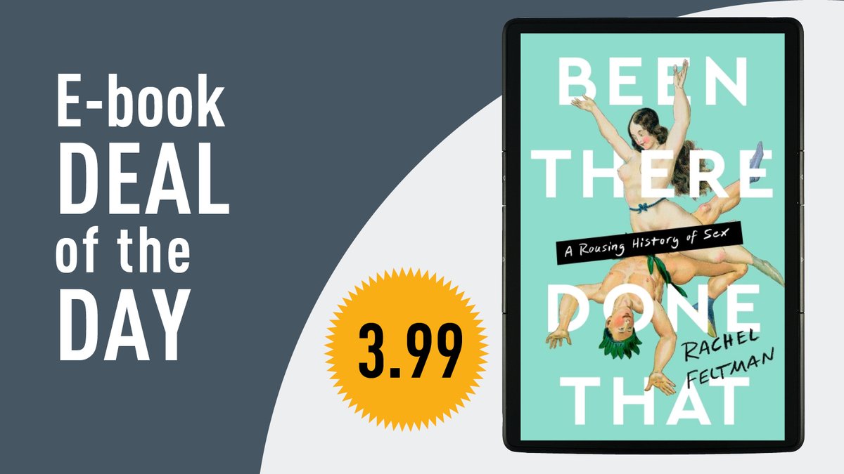 Bold Type Books (@boldtypebooks) on Twitter photo Today the ebook of <a href="/RachelFeltman/">Rachel Feltman</a>'s BEEN THERE, DONE THAT is on sale for 3.99! Get this history of sex that Bill Nye called "wry, clever, and precise" on sale now: boldtypebooks.com/titles/rachel-… Today the ebook of <a href="/RachelFeltman/">Rachel Feltman</a>'s BEEN THERE, DONE THAT is on sale for 3.99! Get this history of sex that Bill Nye called "wry, clever, and precise" on sale now: boldtypebooks.com/titles/rachel-…
