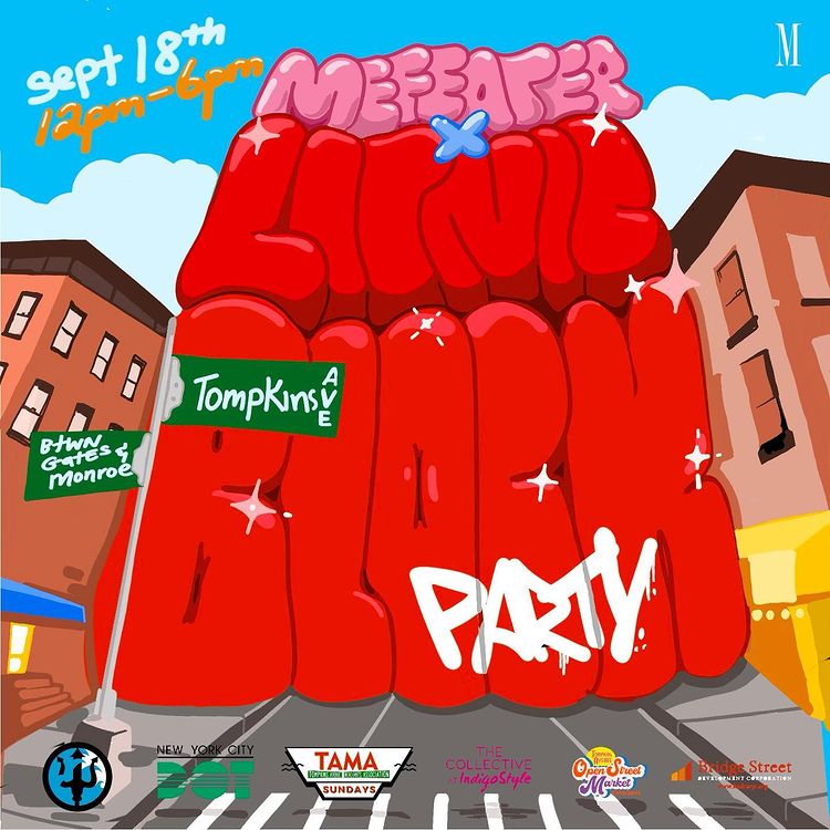 Don't miss the Litnic x <a href="/mefeater/">MEFeater Magazine</a> Block Party this Sunday 12pm-6pm.

ADMISSION: FREE

Located on Tompkins avenue between Gates &amp; Monroe in Bedstuy Brooklyn.
Via: <a href="/WavyBabyRese/">Cyrese 🇬🇩🇧🇧</a>