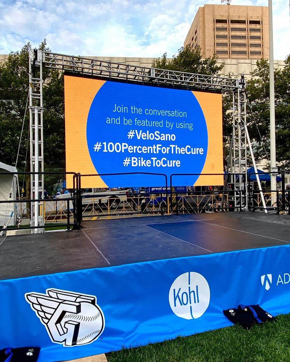 NPiAVS's tweet photo. @NPiAVS &amp; @NPiEntertain @bikeVeloSano Bike to Cure
“VeloSano is Cleveland Clinic’s premier fundraising initiative in which 1OO% of every dollar raised supports lifesaving cancer research at Cleveland Clinic and Cleveland Clinic Children’s.”
#VeloSano #BikeToCure #100PercentToCure https://t.co/FCbhIDxPUD
