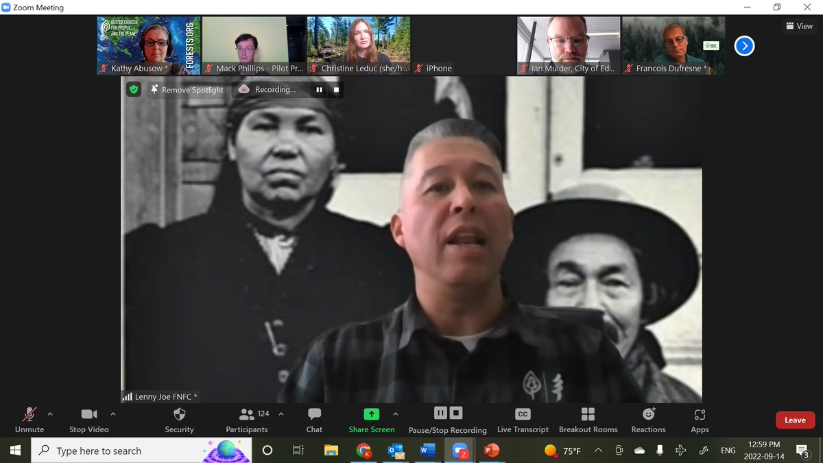 ⁦<a href="/sfiprogram/">Sustainable Forestry Initiative</a>⁩ ⁦<a href="/PLT_Canada/">PLT Canada / APLA Canada</a>⁩ so pleased to participate in RAIC’s Thriving Forests &amp; Regenerative Built Environments panel with ⁦<a href="/LennardJ/">Lennard Joe</a>⁩ ⁦@leducchr⁩ ⁦<a href="/Keen_for_trees/">Rob Keen</a>⁩ and Justina Ray.