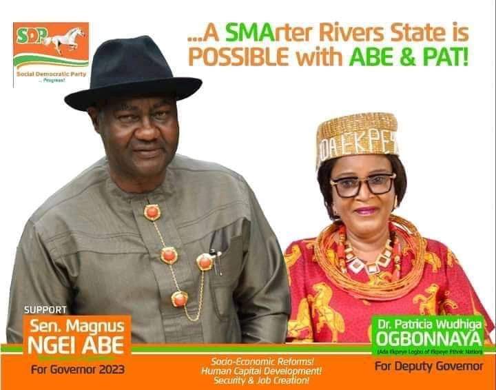 linusbeenu's tweet photo. #theobvioustruth
A support for #smaproject2023 ticket is a support for a leadership devoid of ethnoreligious proclivity.
A support for #SenatorMagnusNgeiAbe is a support for a unifying center force for all citizens of Rivers State. https://t.co/zClepEsoci