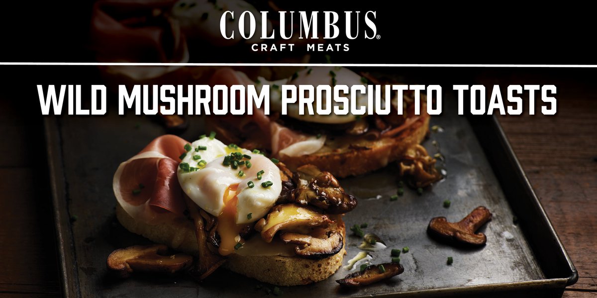 Columbus_Meats's tweet photo. Wild Mushroom Prosciutto Toast is here to help you kick start your day. 🤤🤤🤤
#charcuterieboard #charcuterie #brunchrecipe #toastrecipe https://t.co/U51vsOJNbN
