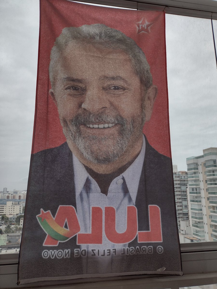 CarlinhaTavare4's tweet photo. @LulaOficial @falamuka @LeilaGermano A minha já tá no jeito😉 #LulaPresidente13 https://t.co/P29PfvixZk