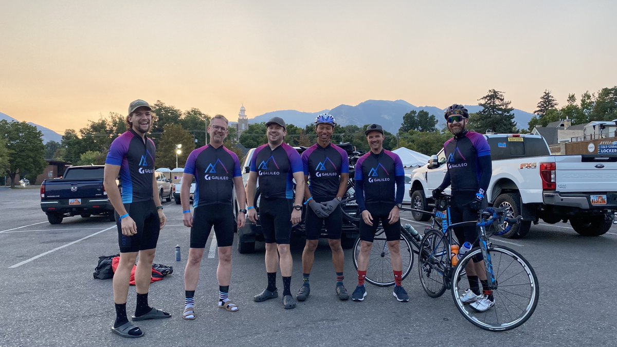 SoFiTechSol's tweet photo. We were thrilled to be a platinum sponsor of the 40th annual #LoToJa classic last weekend! The Galileo relay team enjoyed an epic day of racing — riding over 200 miles from Logan, UT to Jackson Hole, WY! https://t.co/pMvQ6QW8ea