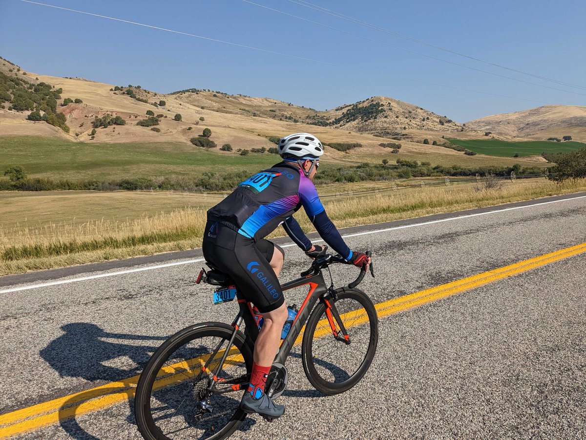 SoFiTechSol's tweet photo. We were thrilled to be a platinum sponsor of the 40th annual #LoToJa classic last weekend! The Galileo relay team enjoyed an epic day of racing — riding over 200 miles from Logan, UT to Jackson Hole, WY! https://t.co/pMvQ6QW8ea