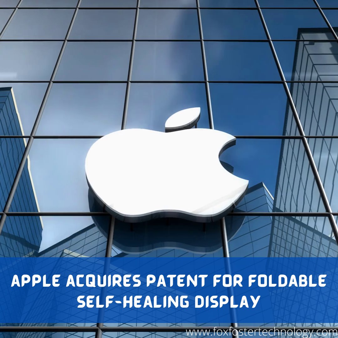 foxfostertech's tweet image. Apple has reportedly acquired a patent for a display material that has self-healing properties. It could be used in the future foldable smartphone from the iPhone-maker.
foxfostertechnology.com
#Apple #AppleiPhone #FoldableDisplay #FoldablePhone #News