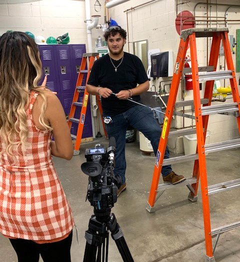 JeffLewBOCES's tweet photo. @7NewsWatertown visited #BohlenTech today to speak with students in the Plumbing & HVAC program for an upcoming story on working in the trades. #confident #united #boces #BOCESConnects #jeffersoncountyny #watertownny #careerandteched #careerandtechnicaleducation #thetrades https://t.co/180ZDNciuL