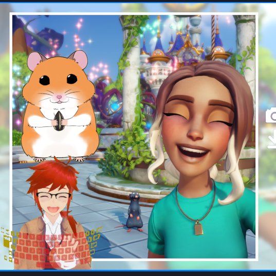 HamsterMandy's tweet photo. Playing Disney Dreamlight Valley with @Maca_Camillo &amp; @belleropf_arha in Cantonese.
First video is expecting soon~
其實隻game 幾似動森😂
#Vtuber #VtubeUprising #ENVtuber #HKVtuber https://t.co/76BUVOZee6