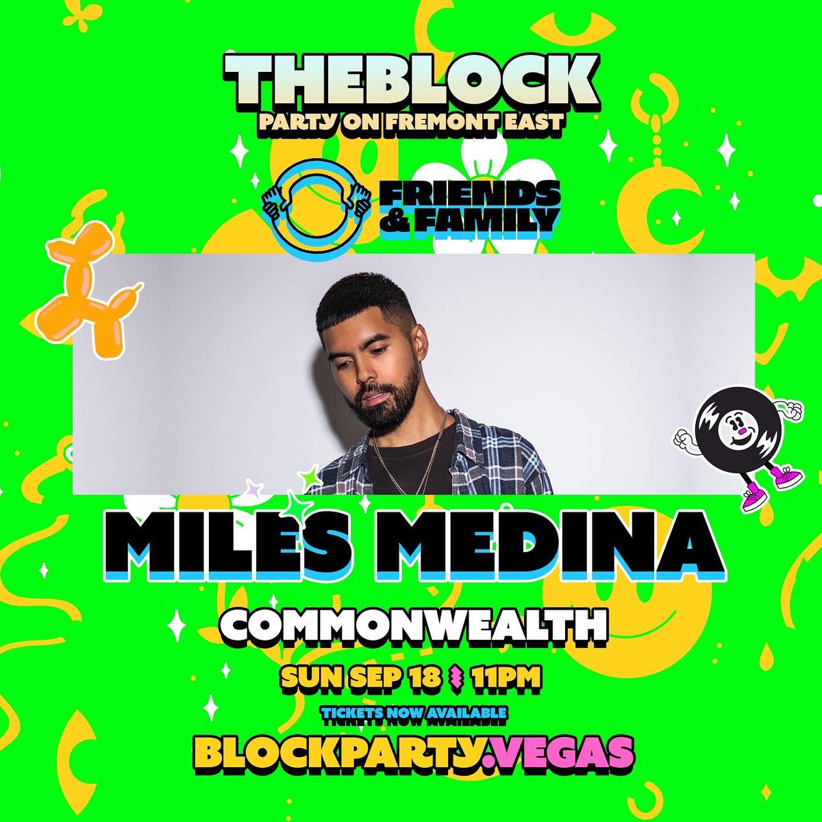 commonwealthlv's tweet photo. @blockpartyvegas X @lifeisbeautiful 

The weekend ahead, and what to do before and after your festival indulgences 🙌🏻

Friday - @andrepower 
Saturday - @AUSTINMILLZ 
Sunday - @MilesMedina 

RSVP: https://t.co/FWmDpWaCyf https://t.co/rqaLnHu3Pt