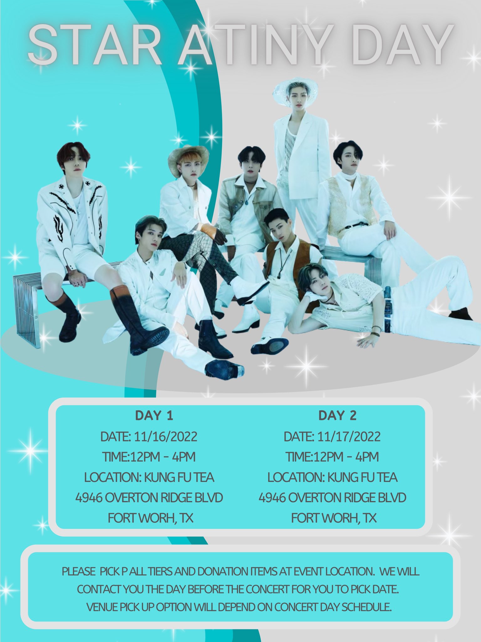 ATEEZ US Tour Events and Fan Projects / Twitter