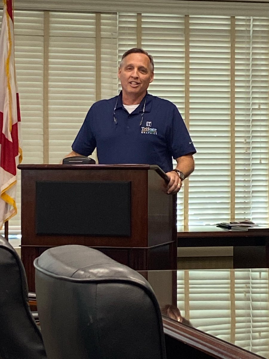 PRemployer's tweet image. Join us in congratulating Chris Suddarth, owner of Tristate Graphics, on his award today! 

#partnerwithexperts