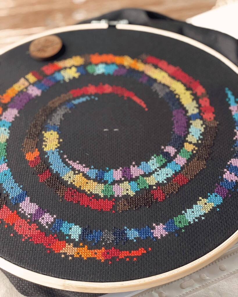yarnitasyarns's tweet photo. [ENG BELOW] Agosto en mi galaxia de las temperaturas 🔥

August in my Temperature Galaxy 🔥

#crossstitching #climbinggoatdesigns #embroideryart #embroidered #handembroidery #bordado #happystitcher #dmcthreads #needlework #puntodecruz #crossstitcher #c… https://t.co/RcFWAQbfRw https://t.co/CWKyCzvw7w