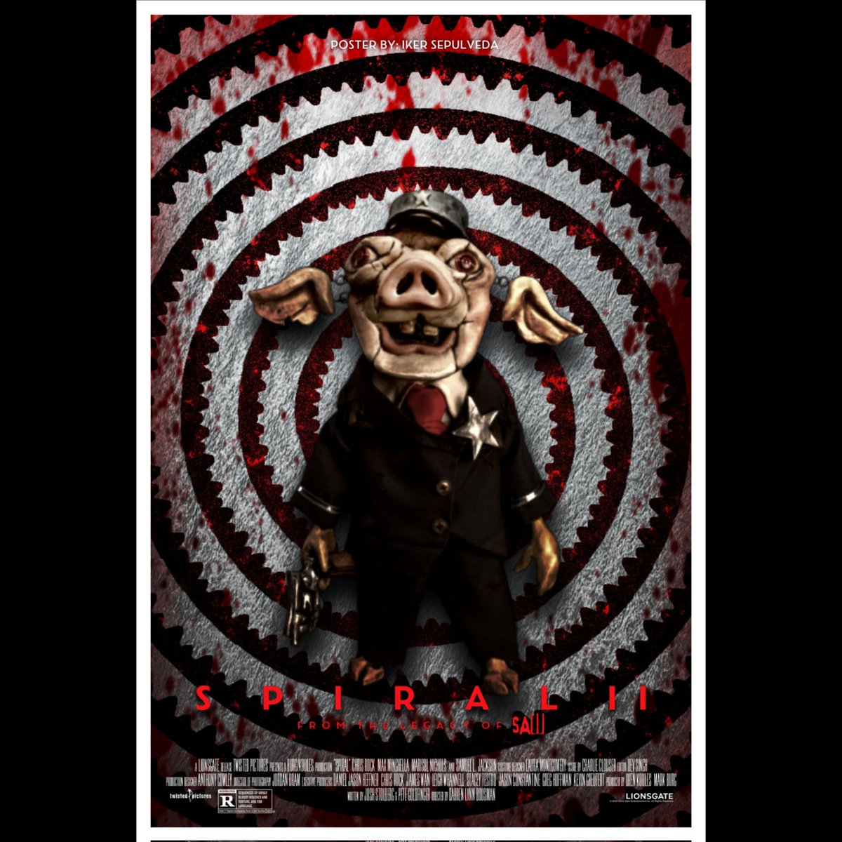 Yandere_Senpai_'s tweet photo. Do you miss me Zeke?
#sawspiral #saw #sawmovie #spiral #spiralfromthebookofsaw #spiralsaw #jigsaw #posters #poster #artwork #digitalart #chrisrock #jigsawmovie #graphicdesigndaily #graphicart #graphicdesign #pigmask @Saw @Lionsgate @LionsgateHorror https://t.co/1BbzayAHkh