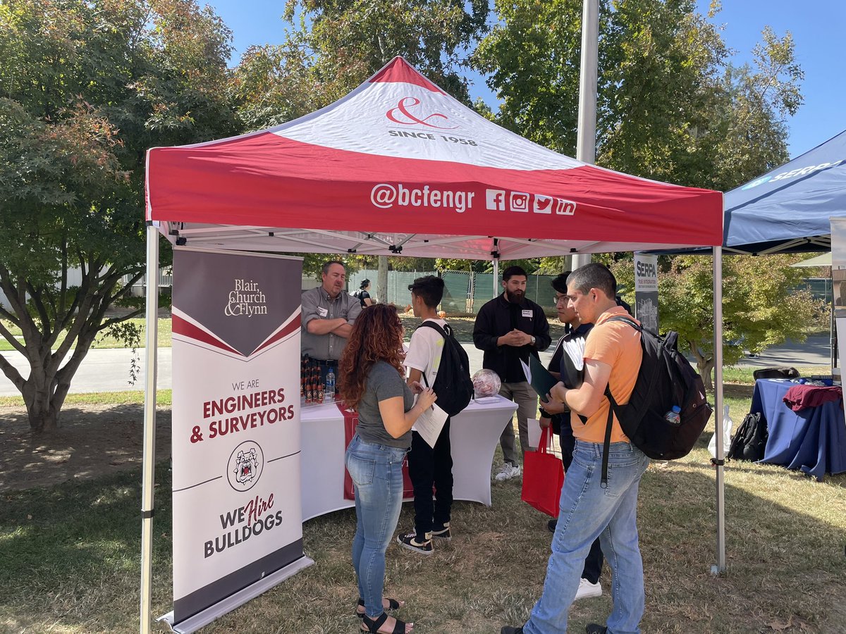 Over 70 engineering , construction and architecture firms are at  <a href="/FresnoStateLCOE/">Lyles College of Engineering</a> <a href="/Fresno_State/">Fresno State</a> today. 700+ <a href="/FresnoStateLCOE/">Lyles College of Engineering</a> majors are learning about job opportunities in our region. Hundreds of openings. <a href="/FresnoStateAlum/">Fresno State Alumni</a>