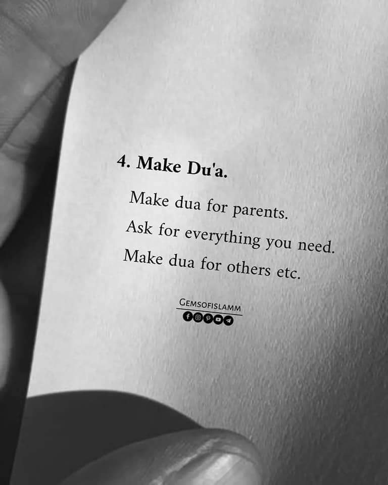 ● How To Make Du'a So That Allah Accepts.?

● Must Read 📚 https://t.co/9LDglKOenm