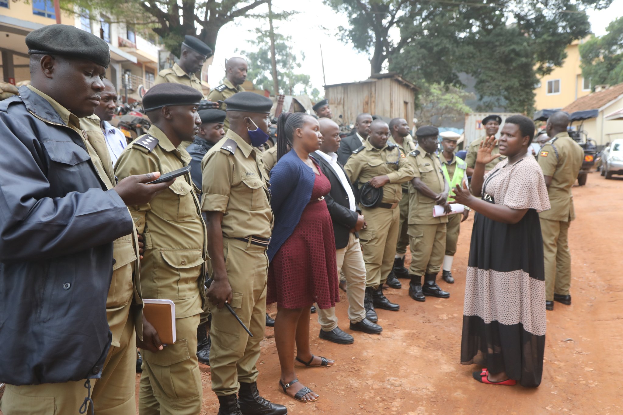 Uganda Police Force on Twitter "The Officers are being equipped with