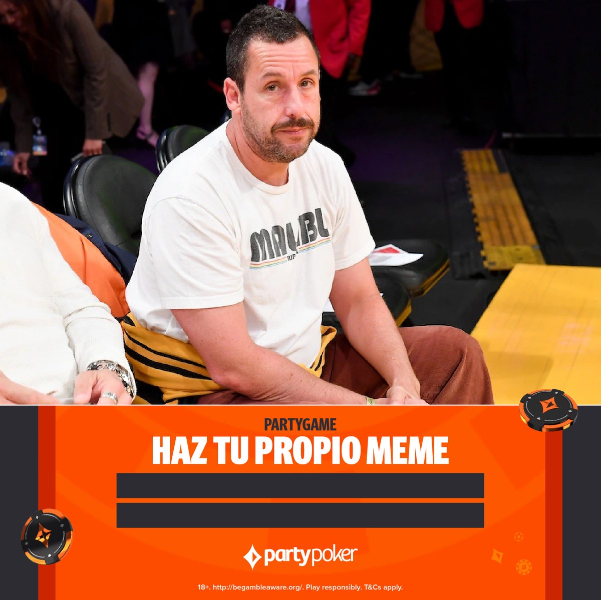 partypokerLATAM's tweet photo. 🔸 SORTEO 🔸
¡Hacé tu propio meme!
🎁 Regalamos 3 tickets de US$11 para los #DailyLegends
Para participar👉🏼RT a este tweet + Agregale una descripción a la foto y dejala en los comentarios + tu Usuario de #partypoker (Sólo cuentas de Dinero Real)
¡Los más creativos ganan! 👏 https://t.co/vpgnhTTWGL