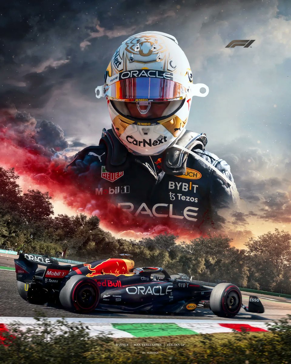 Max Verstappen #ItalianGP winner poster 🎨

#MV1 #RedBullRacing #F1 #Formula1