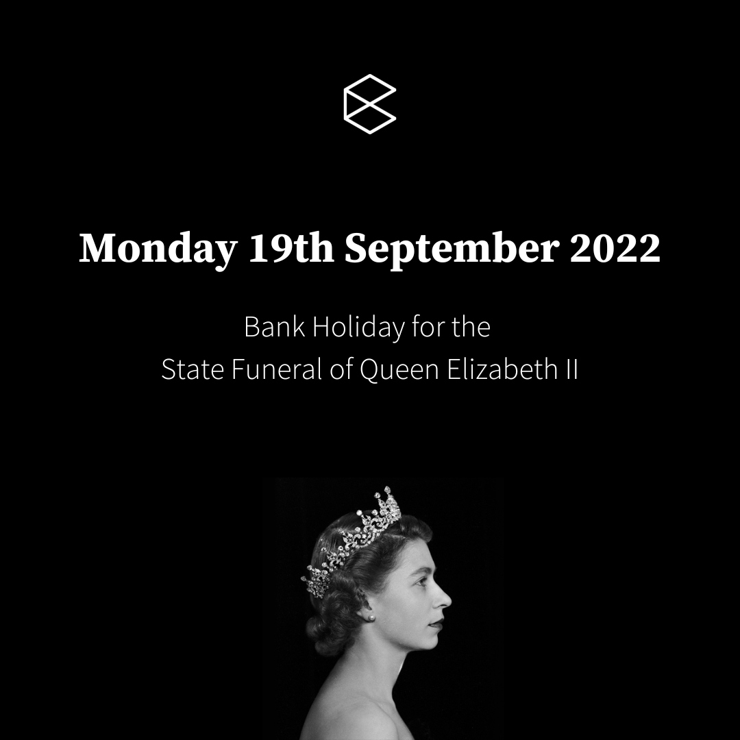 cbfadvisers's tweet photo. To mark the passing of HM Queen Elizabeth II, we will be closed on Monday 19th September. Out of respect, this week we will limit our social media posts. However, we are still working with clients as normal. 

Our offices will be open as normal on Tuesday 20th September. https://t.co/s8TOBsWUMe