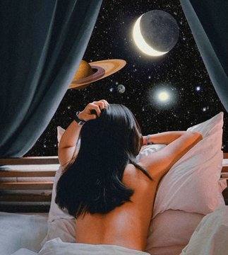 She has a thousand worlds in her head.