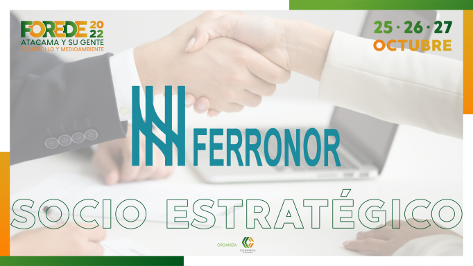 CORPROA's tweet photo. 🤝Agradecemos a nuestra empresa socia
#Ferronor, por ser parte de los #sociosEstratégicos de este #FOREDE 2022 ➡️Atacama y su gente - Desarrollo y medioambiente.
📆Del 25 al 27 de octubre.
📌El encuentro empresarial más importante de la #Atacama
¡No te lo pierdas!🫵 https://t.co/6yqMGkYyGT