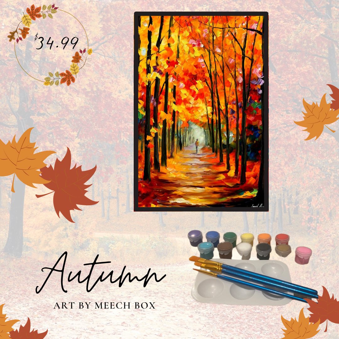 artbymeech's tweet photo. Autumn art kits ready to ship to your door! Click on the link and shop with me! https://t.co/GO15G9xeq4 https://t.co/IuoyXJ2DIk