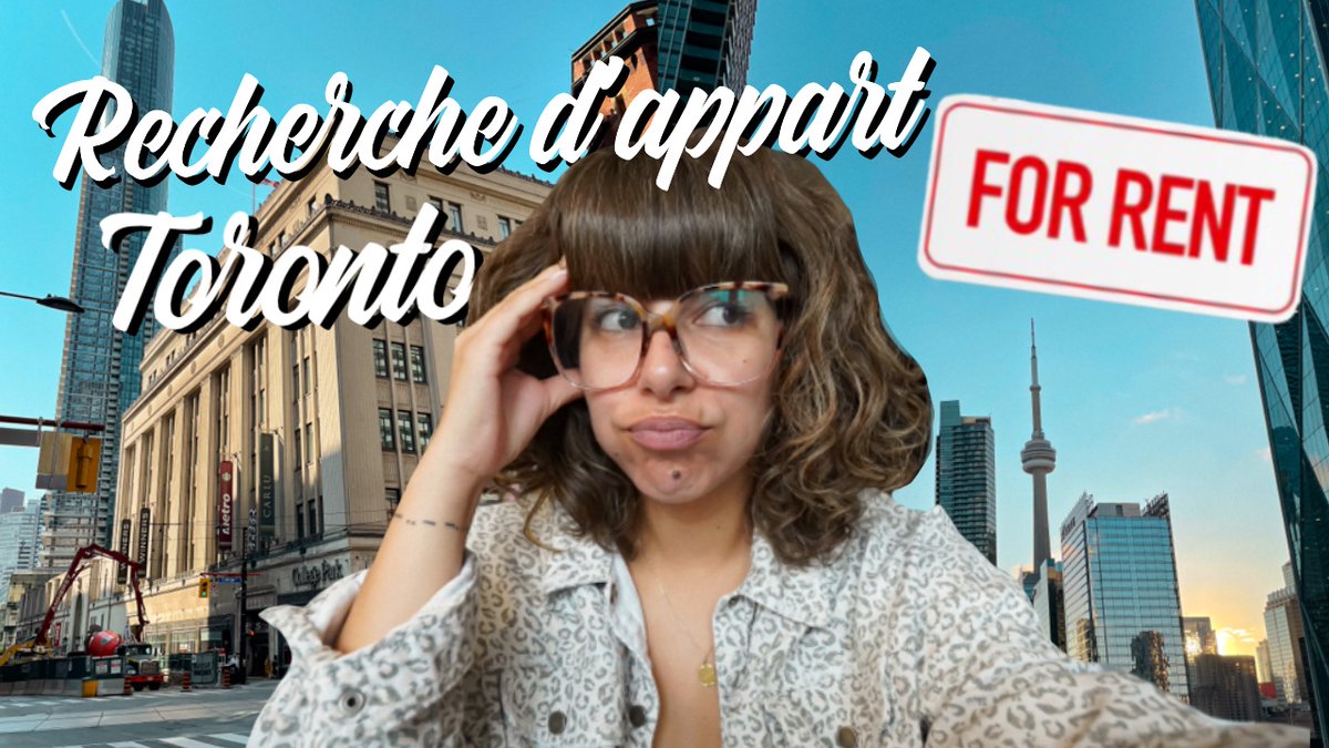 Nouvelle vidéo
La semaine dernière je vous annonçais que je déménageais !
Aujourd'hui je vous embarque dans la recherche d'appartement à Toronto et ... croyez moi on passe par toutes les émotions !!

youtube.com/watch?v=8pIU__…