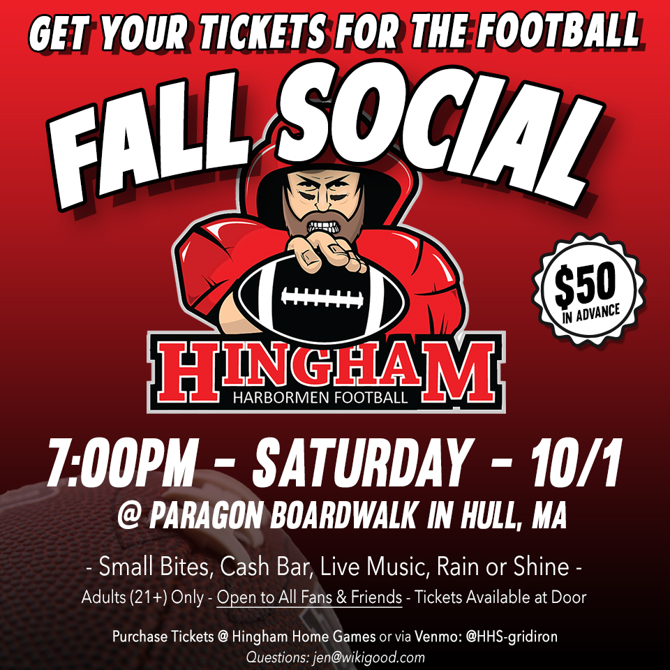 HHSFootballFans's tweet image. The Fall Social is around the corner! Join us @ the Paragon Boardwalk. Tickets on sale now! Advance sales $50/$55 @ the door.