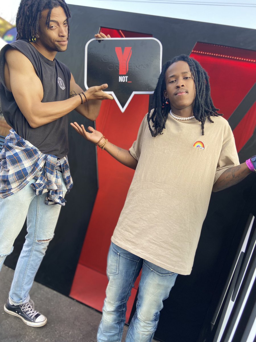 Yfm's tweet photo. We outside with @HomeComingEvent at #HatfieldSpringDay
The boys and girls are fired up for a good time. https://t.co/W5lvTKdkls