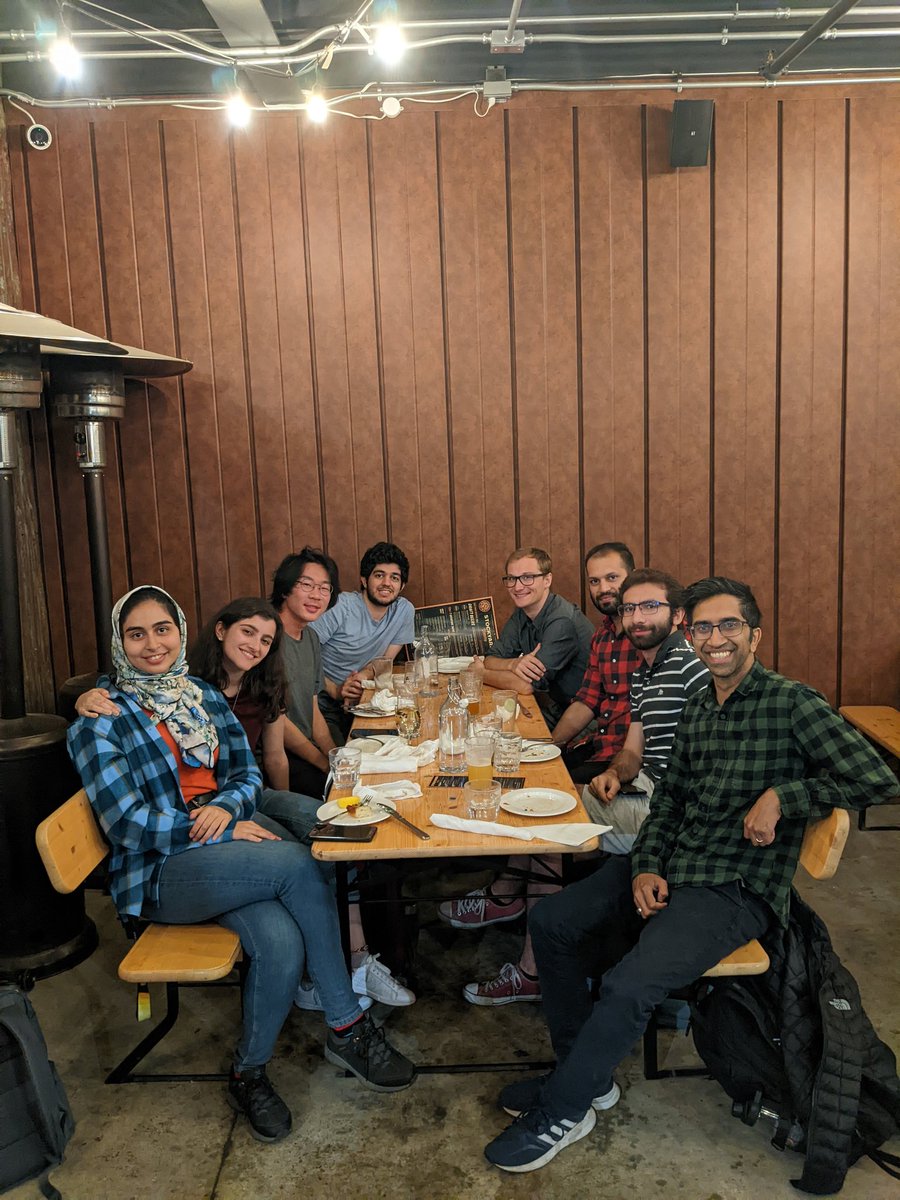 .<a href="/TheSalonML/">The Salon</a> outing to <a href="/graffiti_market/">Graffiti Market</a> with my grad students and postdoc. First time seeing all my grad students at the same time!

Cc <a href="/sarakodeiri/">Sara Kodeiri</a> <a href="/mahbodm_/">Mahbod Majid</a> <a href="/argymouz/">Argyris Mouzakis</a> @vkerdos