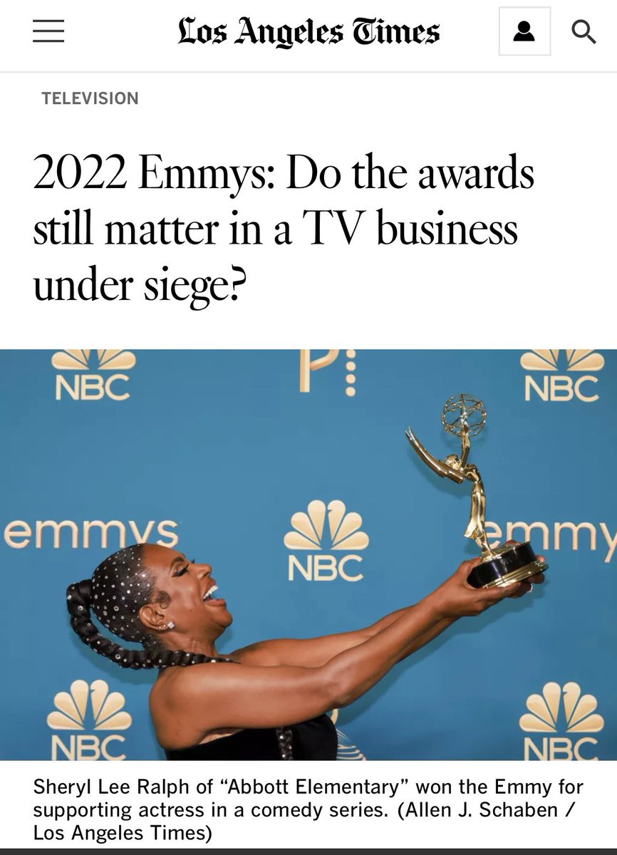 GaryLGray's tweet photo. Quinta, Sheryl Lee Ralph and Zendaya, etc - should be waking up to headlines that throw immense support. Big bold letters that say what a historic night it was for Black women. Pictures of them beaming with words above and below them to match. 

Instead they have to see this - https://t.co/oyLckaVKAs