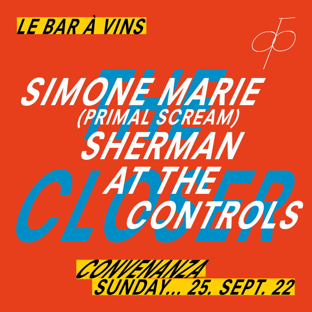convenanza's tweet photo. @convenanza pre party and after party!
With @DavidHolmes____ #iansvenonius #paulday @simonemarie4 #shermanatthecontrols
Thursday 22/09 
Sunday 25/09 https://t.co/Aoakr8OEAG