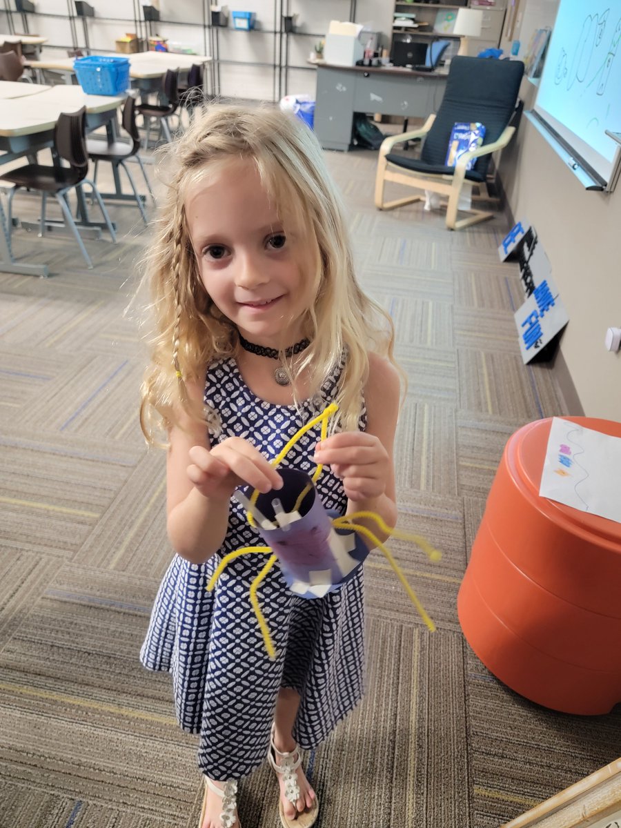 Boyer Kinder Engineers designed crayon containers to solve Ms. Hammond's problem. <a href="/Boyer_Elem_PISD/">Boyer Elementary</a> #bestofboyer