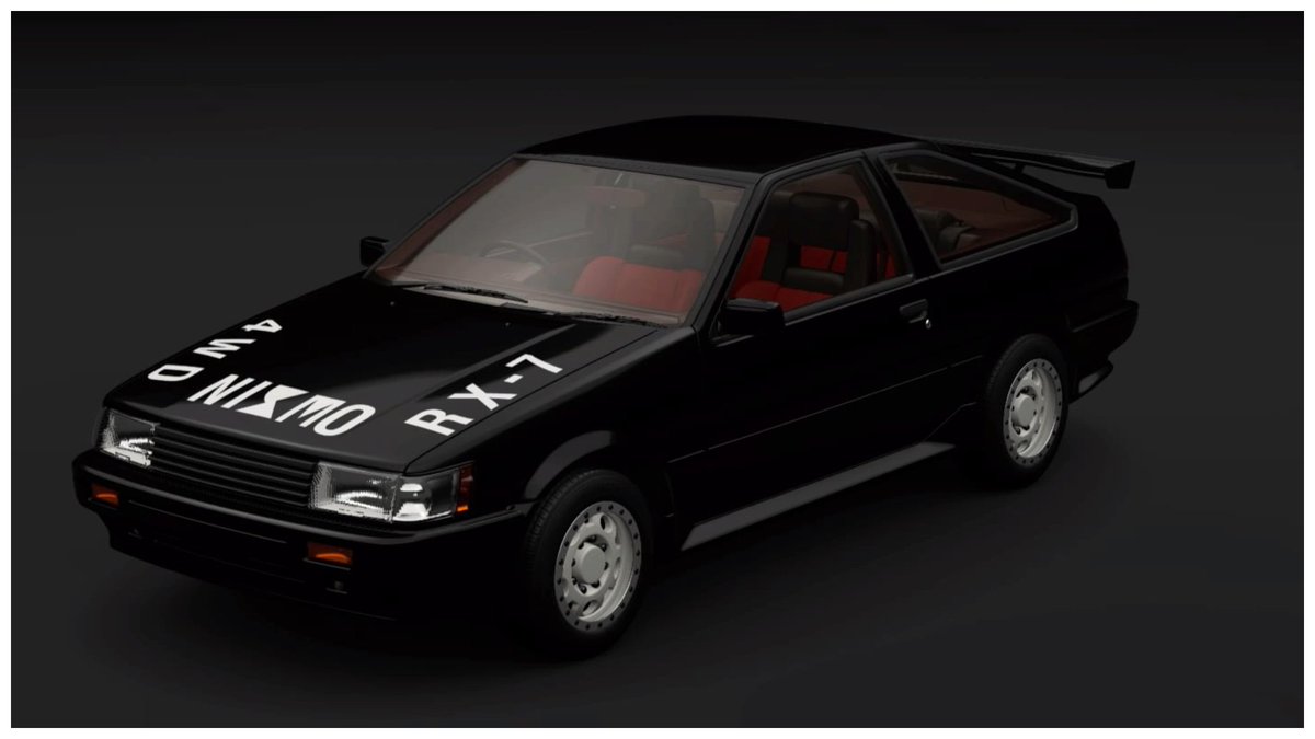 グランツーリスモ7でナニワトモアレのトモのレビンを再現。 実装されて